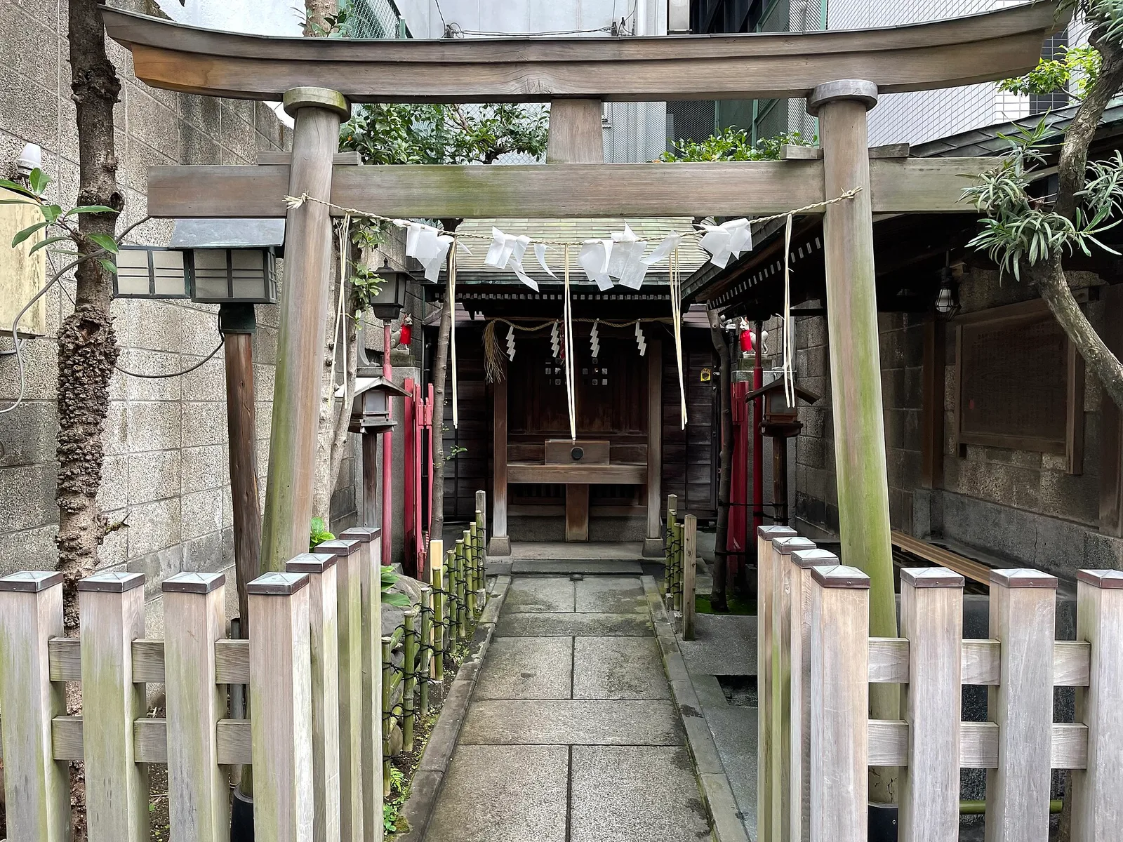 地付五社稲荷大明神
